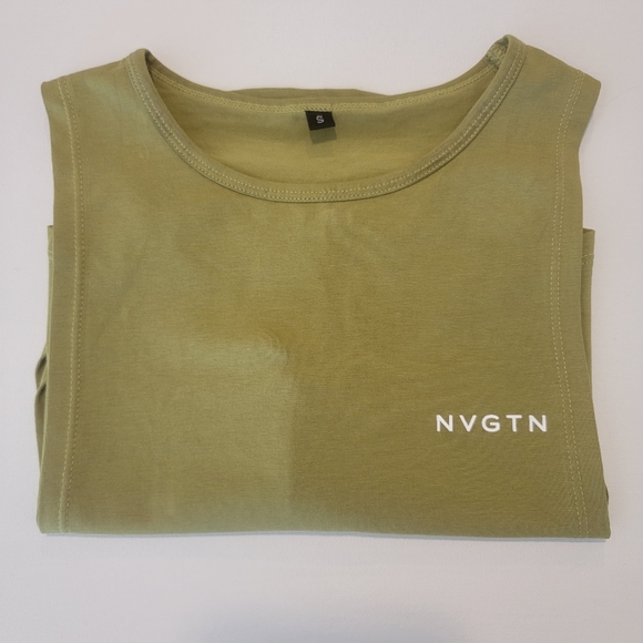 NVGTN Green Tank top Small - Picture 4 of 5